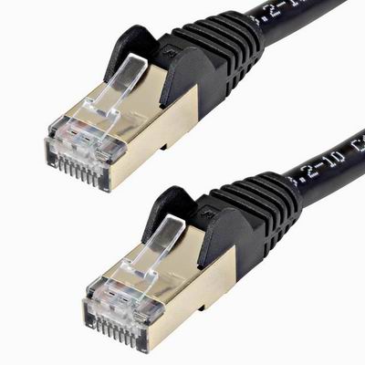 LANケーブル カテゴリー6a 7m ブラック ツメ折れ防止RJ45コネクタ CAT6aイーサネットケーブル 送料無料 スターテック Startech 全使用期間保証