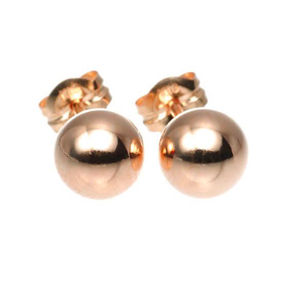 楽天市場】メール便発送 即納 18K 18金 イエローゴールド 7mm 丸