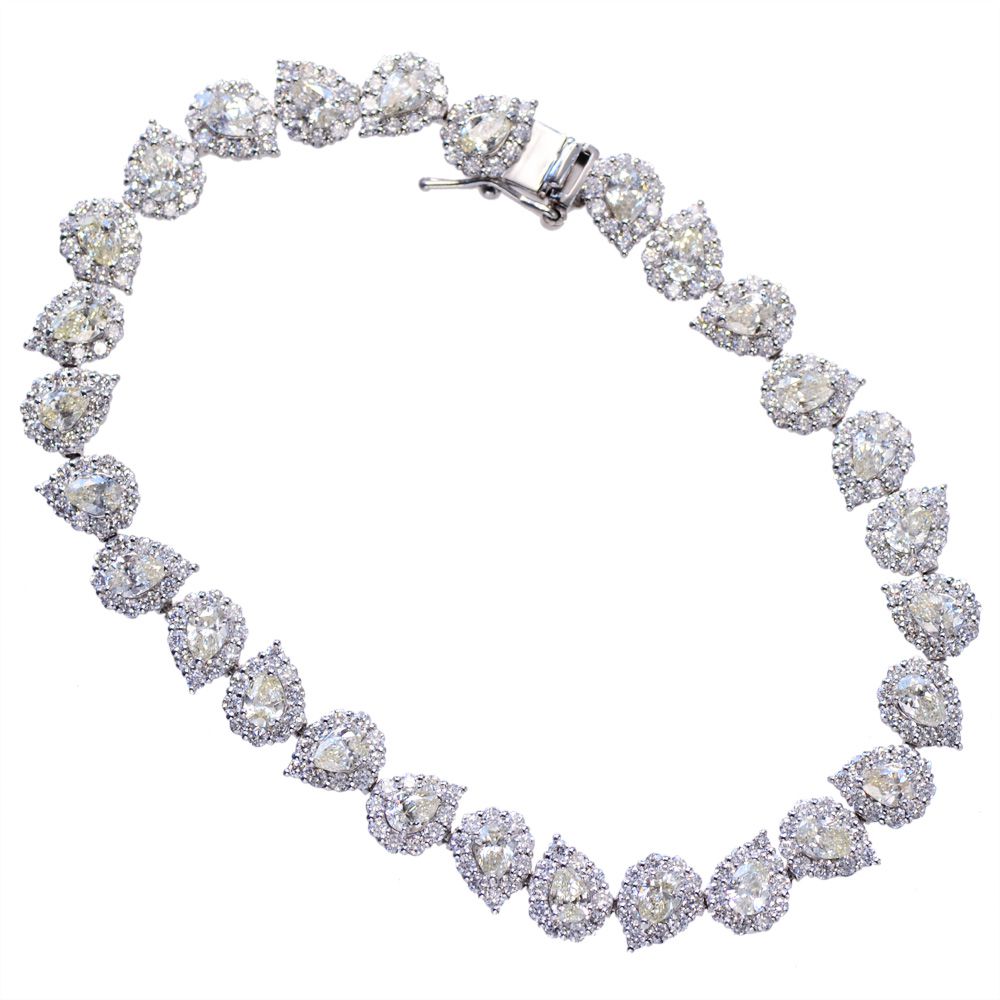 楽天市場】ダイヤモンド ブレスレット レディース プラチナ フラワー