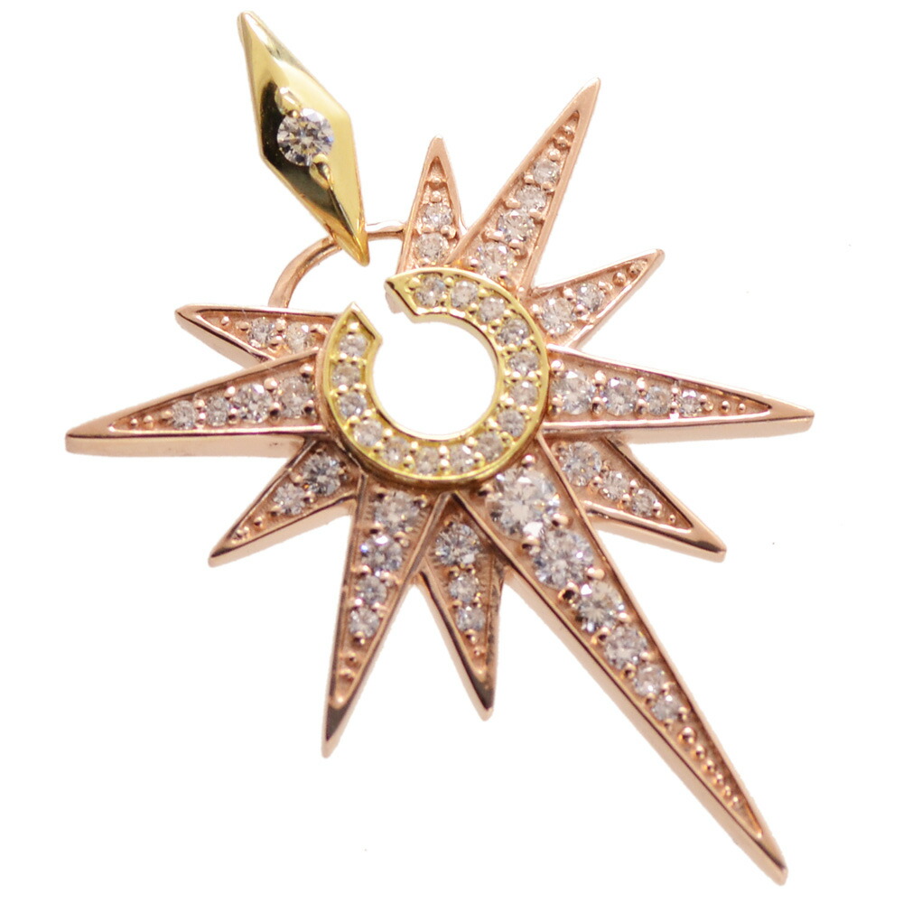 K18 ダイヤモンド トップ ペンダントトップ K18_Type-No_9_58006183-ac80-