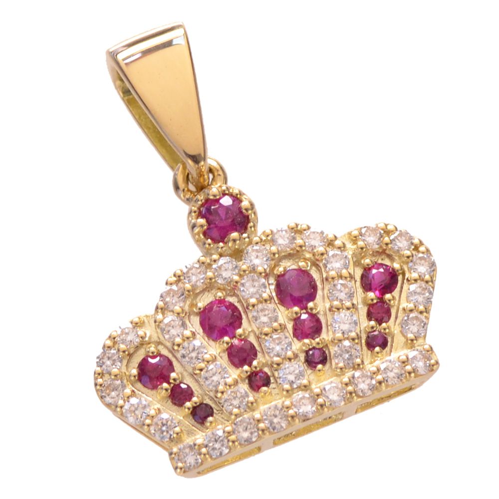 楽天市場】ペンダントトップ メンズ 18金 K18 18K ダイヤモンド