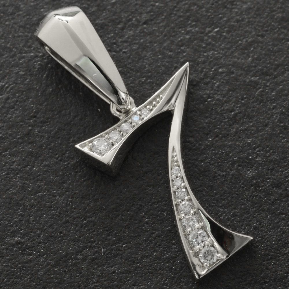 ペンダントトップ　K18PG ダイヤモンド0.60ct 開閉式バチカン付き 11/28午後値上げ実施】 18K ダイヤモンド ネックレス トップ 0.2