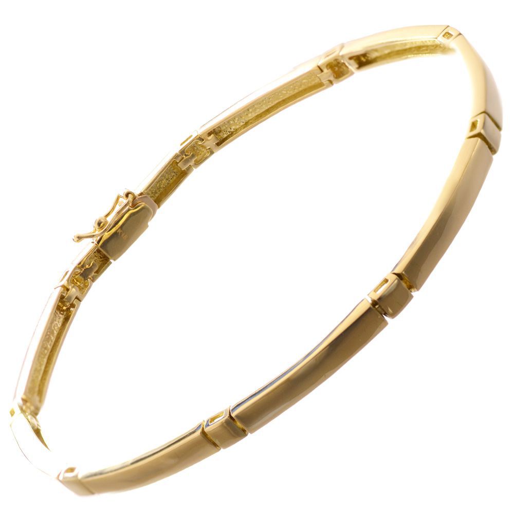 ゴールド　金　編み込み ブレスレット　18k 刻印　20cm 楽天市場】喜平ブレスレット 18金 K18 18K メンズ 地金 プレート