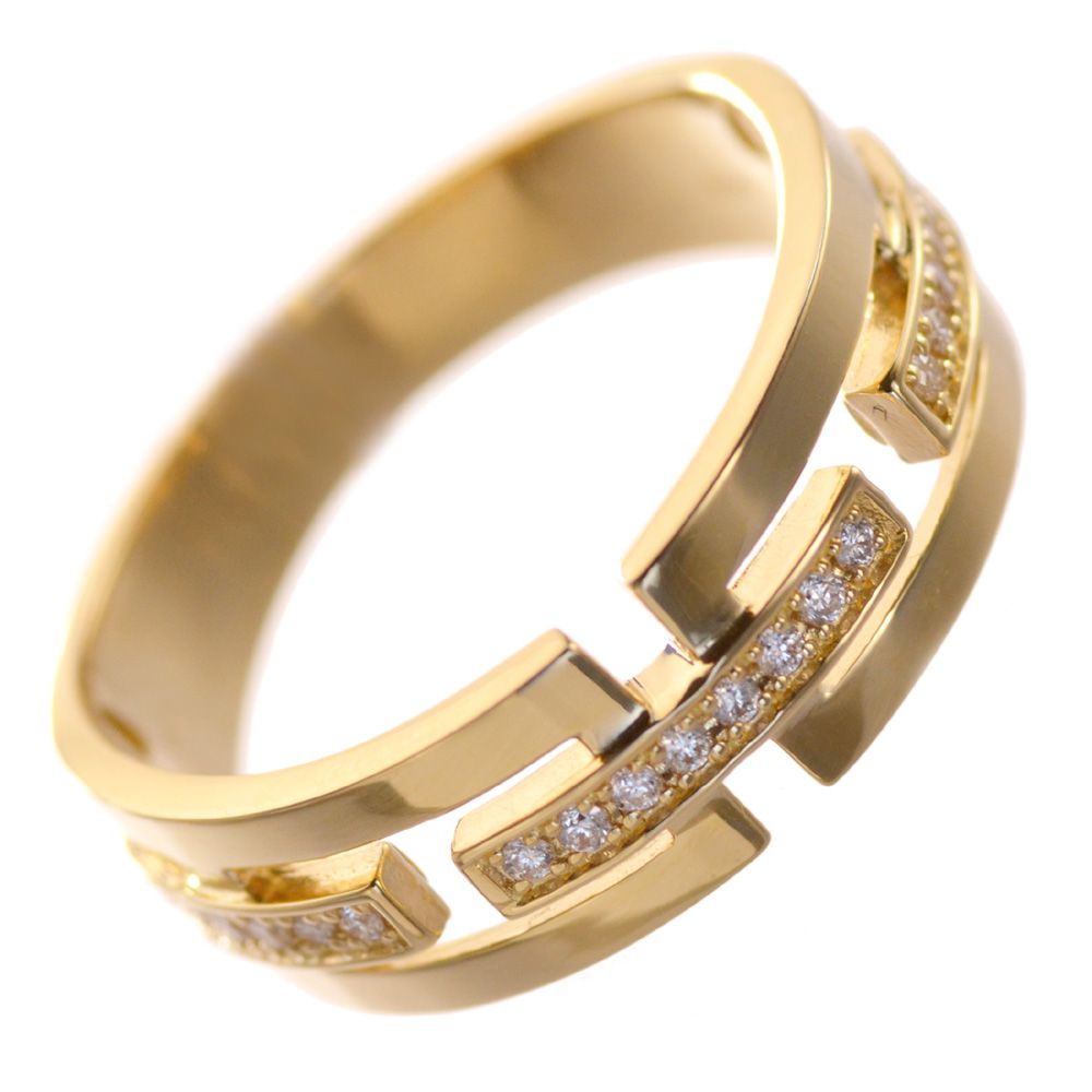 【マラソン期間限定★10%OFFクーポン】指輪 メンズリング 18金 K18 18K ダイヤモンド イエローゴールド 平打ちリング シンプル 幅広 男性 日本製 刻印入り 鑑別書付き 30代 40代 50代 60代|アクセサリーマート