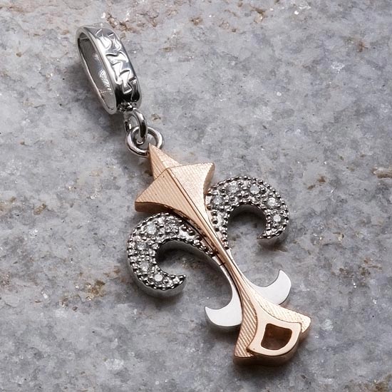 ペンダントトップ Pt900 K18 コンビ 楽天市場】18金 プラチナ ネックレス トップ ダイヤモンド