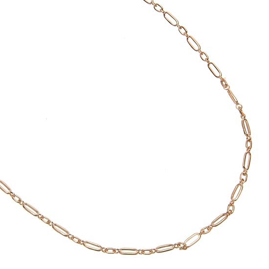 【マラソン期間限定★10%OFFクーポン】ネックレス チェーン 18金 K18PG ピンクゴールド 地金ネックレス 50cm シンプル ユニセックス 日本製 刻印入り｜アクセサリーマート