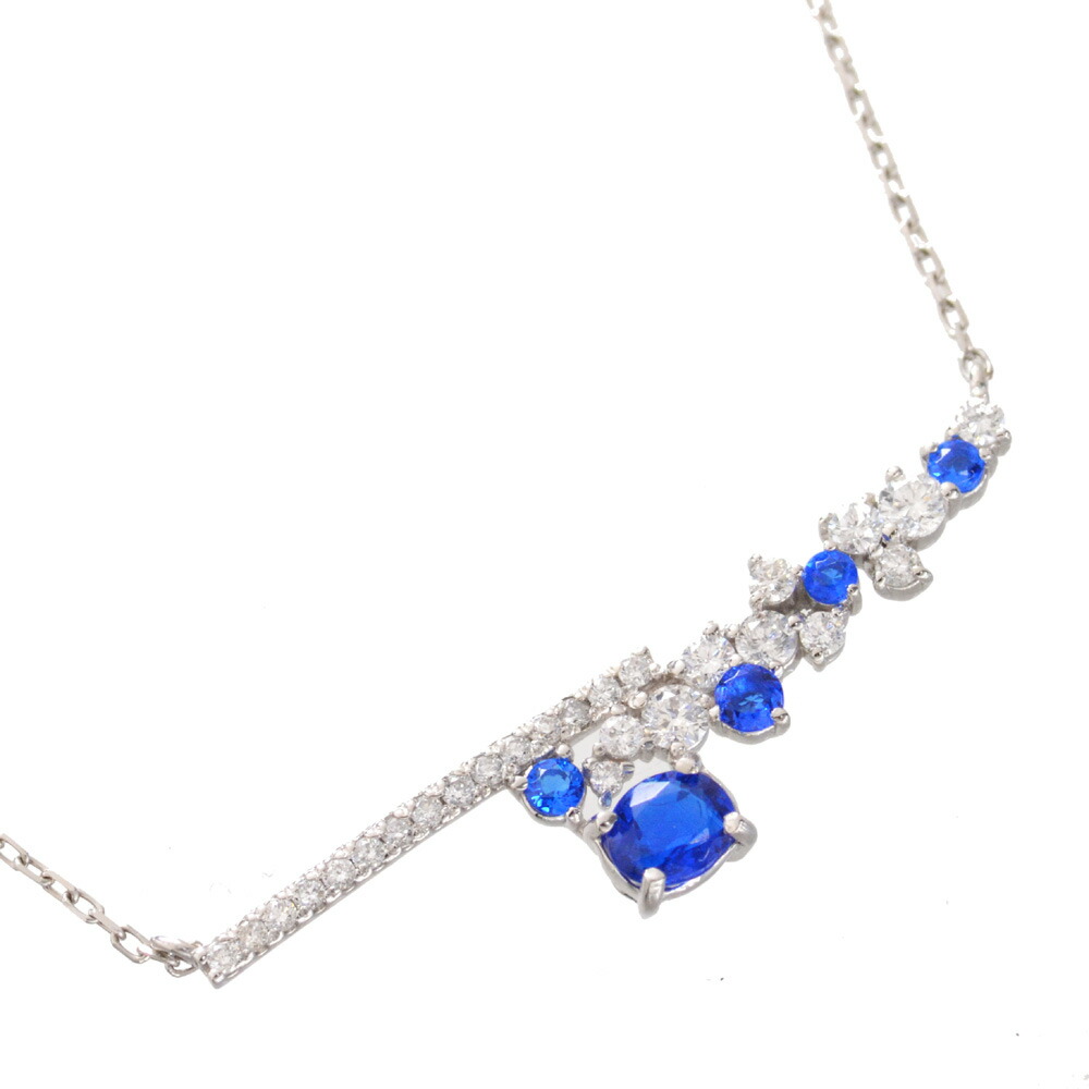 楽天市場】ネックレス レディース アウイナイト ダイヤモンド プラチナ