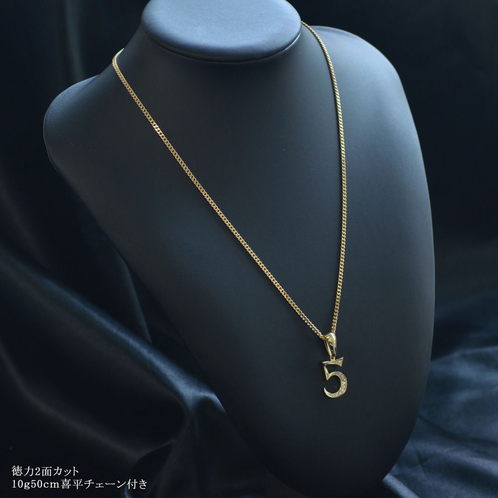 50cm 18K刻印 ネックレス ゴールドカラー メンズ 喜平 ネックレス frc00024.jpg