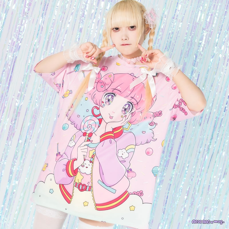 楽天市場】ACDCRAG ゆめちゃん ZIPパーカー 長袖 原宿系 原宿