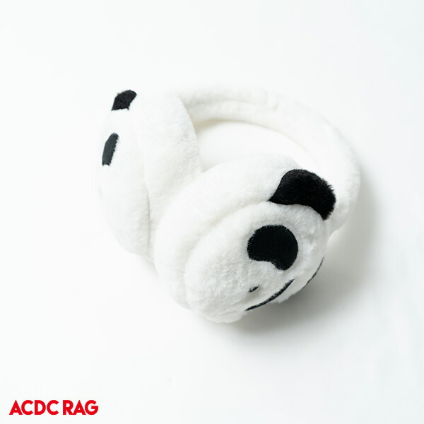 パンダイヤマフ イヤーマフ フェイクファー 原宿 原宿系 ファッション ファンシー メルヘン ゆめかわいい ゆめかわ 爆安 かわいい Acdcrag 個性的 白黒 派手 衣装 韓国 ダンス衣装 秋冬 派手カワ レディース ライブ