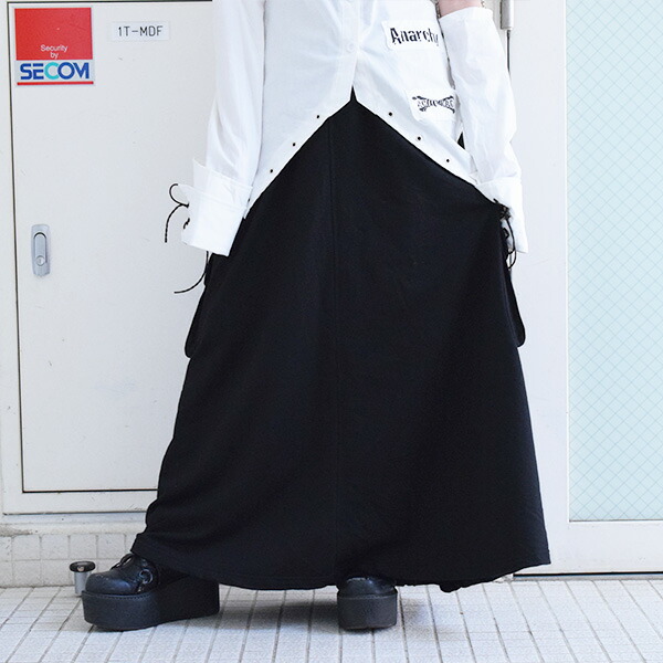 宅配 ロングロックゴシックパンクスカート四way コスプレ Williamsav Com