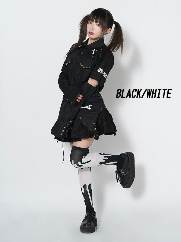 楽天市場 タレニーハイ ソックス 靴下 原宿系 ファッション レディース パンク ロック V系 ライブ衣装 病み 服 病みかわ 病みかわいい 個性的 Acdcrag メール便可 Acdc Rag 原宿竹下通り店