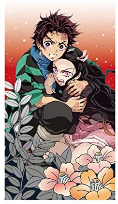 楽天市場】鬼滅の刃 フード付き バスタオル 竈門禰豆子 & 胡蝶しのぶ 2