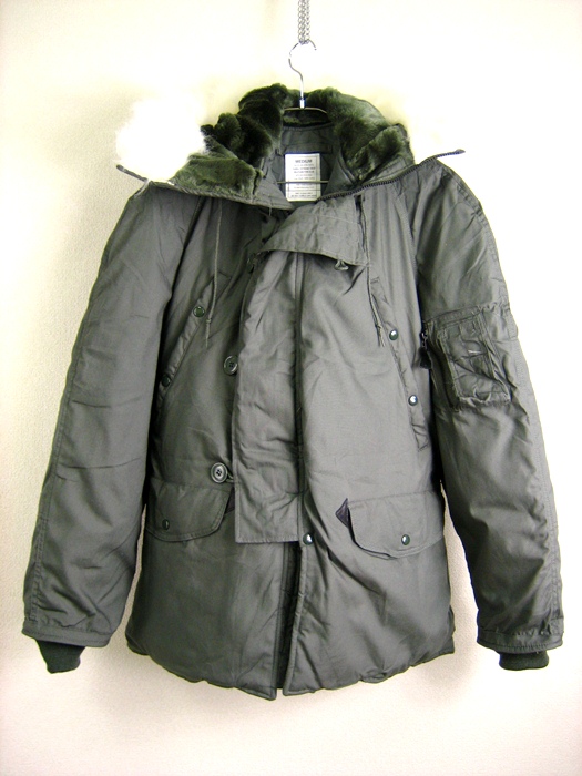 ace-ace: Dead stock of the US.Air Force N-3B parka US.Medium size! (a ...