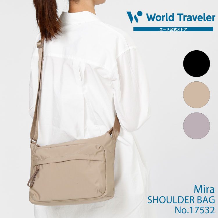 楽天市場】【エース公式】 ショルダー バッグ ワールドトラベラー ミラ