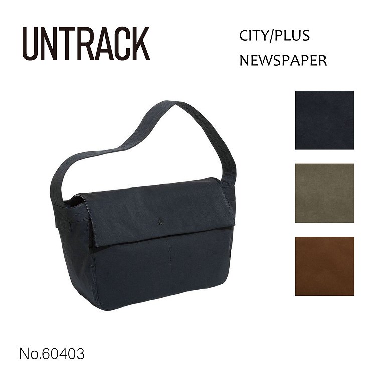 UNTRACK メッセンジャーバッグ メッセンジャーバッグ ショルダーバッグ A4 13.3インチPC