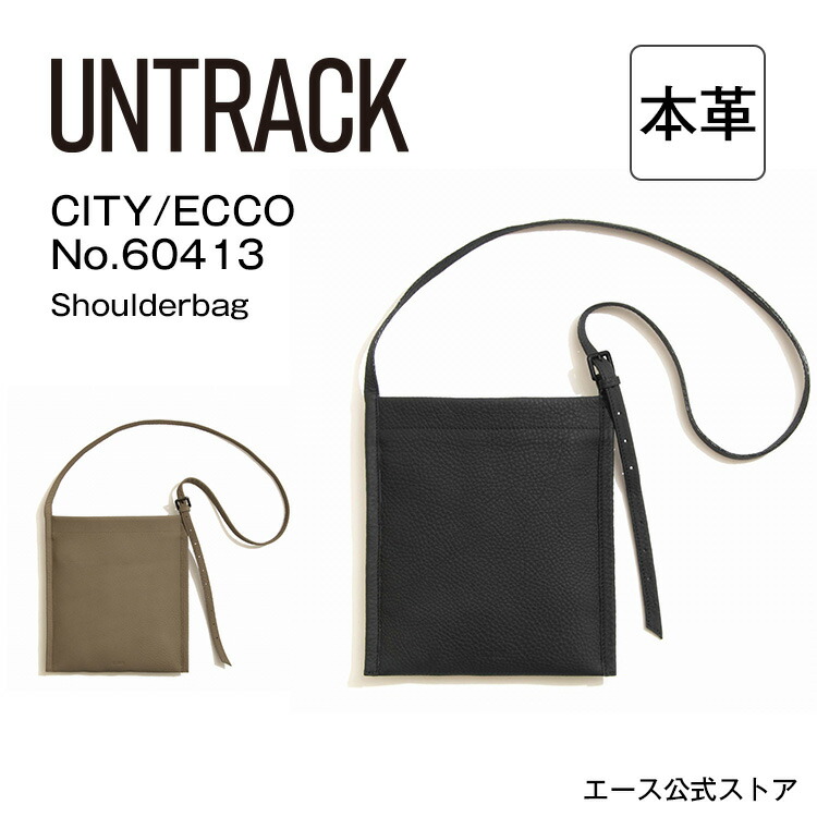 楽天市場】巾着 バッグ レザーバッグ Sサイズ UNTRACK CITY/ECCO／アン