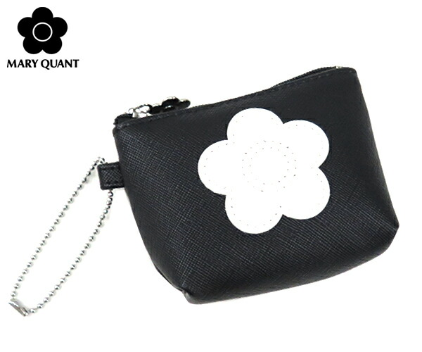 【国内発送】MARYQUANT バイカラーデイジーキューボイドポーチ 国内発送】MARYQUANT バイカラーデイジーキューボイドポーチ