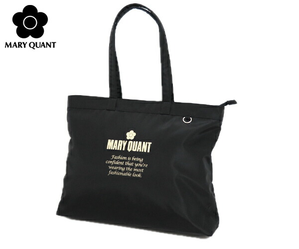マリークワントゴールドロゴプリント 舟型トート (MARY QUANT)【 分かりやすい 秋冬 窈窕たる 可愛らしい 一般受け 通い 通学 旅する 御徒面子 レディース マリ桑 マリー クヮント ショルダーバッグMQ 差し上げ物 新生きて行く】★☆