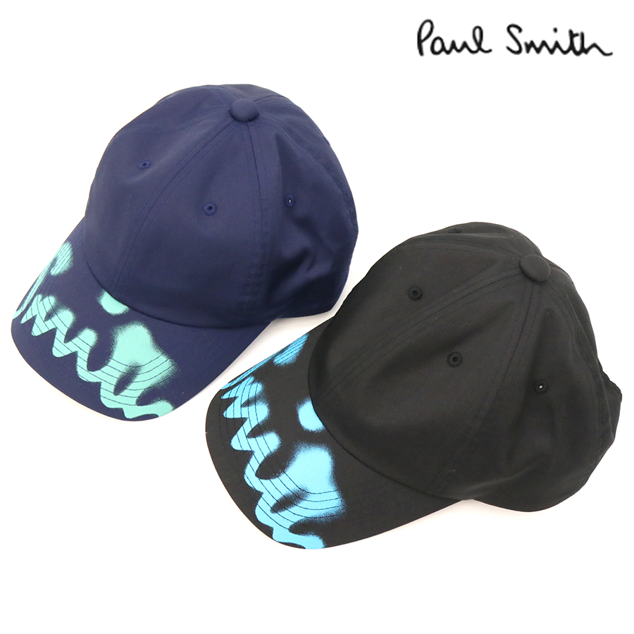 人気ショップが最安値挑戦 ポールスミス スプレーロゴキャップ 21ss Paul Smith 帽子 Cap 正規品 メンズ レディース プチギフト あす楽 新品 Hughsroomlive Com