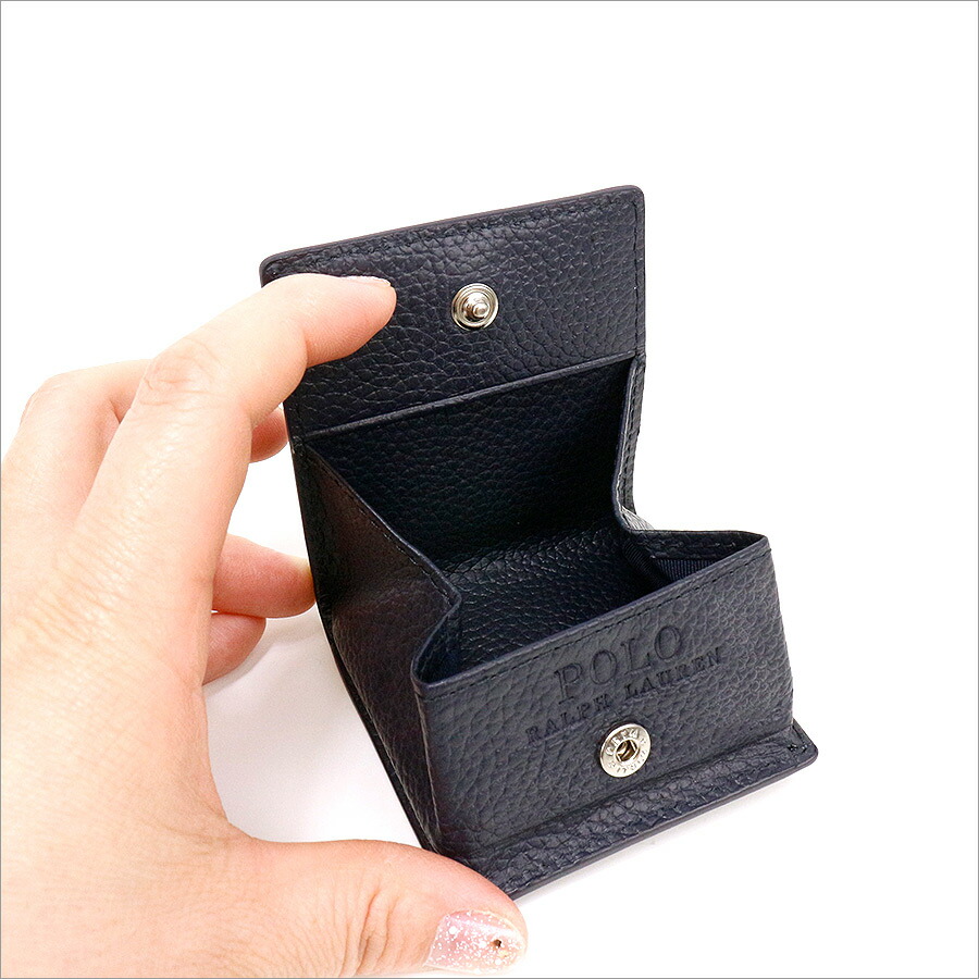 楽天市場 ラルフローレン 財布 メンズ シュリンクレザー コインケース ネイビー P 263sh Polo Ralph Lauren 財布 メンズ ギフト ポロ ラルフローレン 小銭入れ あす楽 Ace Web