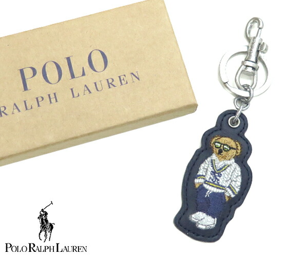 【未開封】Ralph Lauren クマ刺繍キーホルダー プレゼント用 org.jpg