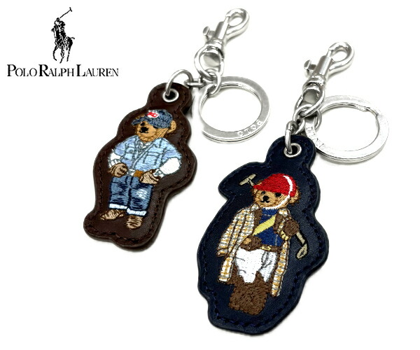 ラルフローレン POLO ベア キーホルダー 405P08103 (Polo Ralph Lauren)【キーホルダー キーリング プレゼント ギフト 通勤 男性 男子 彼氏 小物 誕生日 記念日 入学祝 卒業祝 御祝 入社祝 新生活 新社会人 就職祝 】★☆