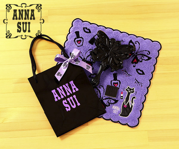 楽天市場 アナスイ ギフトセット2 タオルハンカチｘバタフライハンドミラー Anna Sui レディース タオルハンカチ コスメ プチギフト 人気 同僚 友達 上司 あす楽 Ace Web