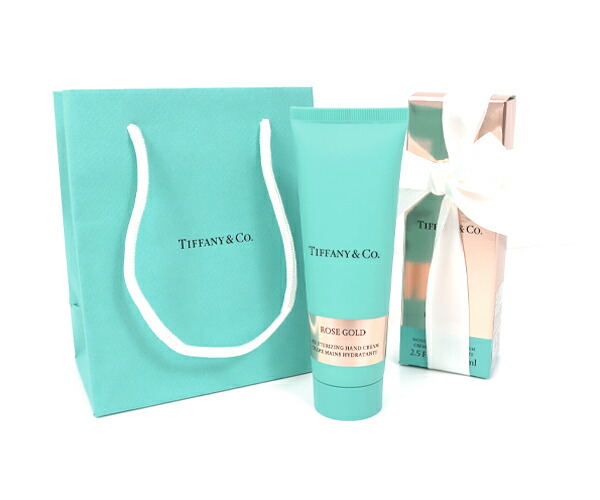 ティファニー TIFFANY ハンドクリーム 新品 ショッパーつき 楽天市場】【ギフト】ティファニー TIFFANY&Co. ローズ ゴールド