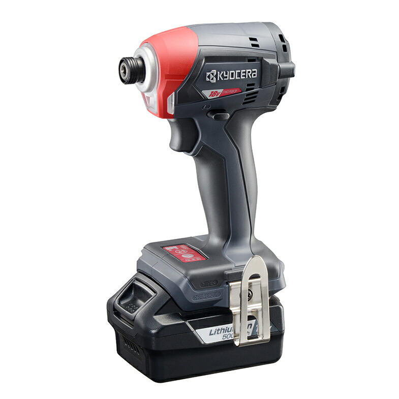 京セラ　RYOBI（リョービ）充電式インパクトドライバー DID183L5 電池パック B-1850LA（2個）キャリングケース付き　送料無料