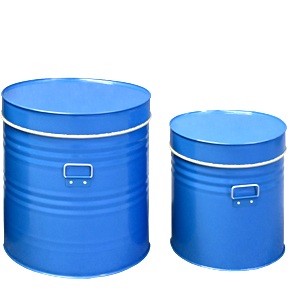 米びつ缶 2缶セット(15Kg・30Kg)/白米約15Kg・30kG カラー鋼板製丸缶 川辺製作所【代引き不可】【送料無料】 【米びつ缶 貯蔵 米貯蔵缶 米 コメ こめ 米保管庫 米収納庫 桐 総桐 玄米保管庫 玄米収納庫 保存 もみ収納庫 お米保管庫 米保管庫風穴付】|ホームセンターエース