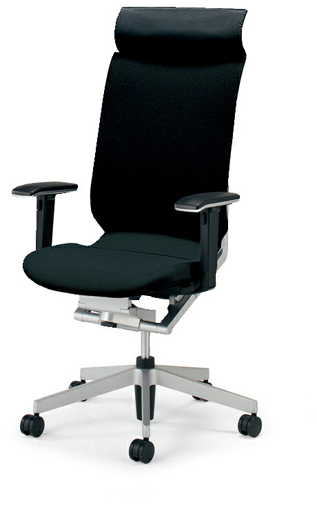 コクヨ 品番CR-G1213U1MJSB6-W 事務用回転イス アガタA ヘッドレスト W700xD600xH1200|オフィス家具専門 エースストア
