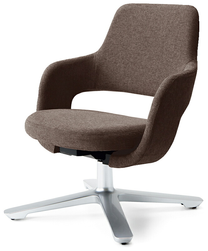 コクヨ 品番K06-P820CW-GFM61 ラウンジチェア　セトル　ポリッシュ脚 W695xD750xH800xSH385｜オフィス家具専門　エースストア