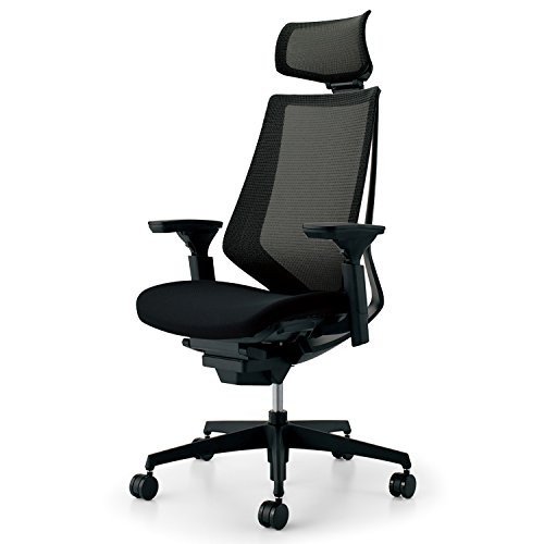 【組立無料】 コクヨ デュオラ イス オフィスチェア ブラック メッシュ ヘッドレスト デスクチェア 事務椅子 シンプルデザイン多機能チェア CR-G3015E6KZB6-V｜オフィス家具専門　エースストア