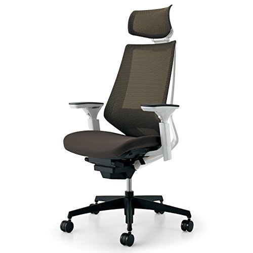 【組立無料】 コクヨ デュオラ イス オフィスチェア ダークグレージュ メッシュ ヘッドレスト デスクチェア 事務椅子 シンプルデザイン多機能チェア CR-G3035E1KZM6-W｜オフィス家具専門　エースストア 76,748円