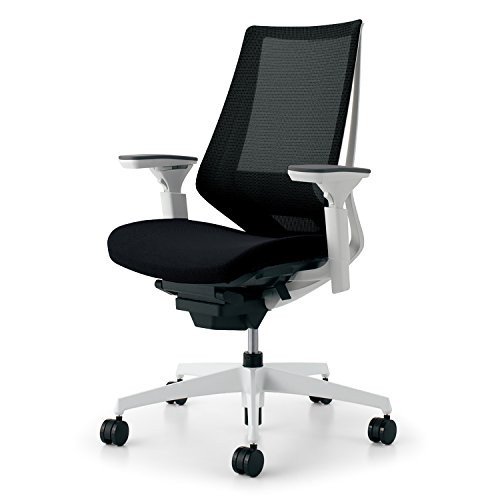 【組立無料】 コクヨ デュオラ イス オフィスチェア ブラック メッシュタイプ デスクチェア 事務椅子 シンプルデザイン多機能チェア CR-GW3031E1KZB6-W カーペット用キャスター｜オフィス家具専門　エースストア