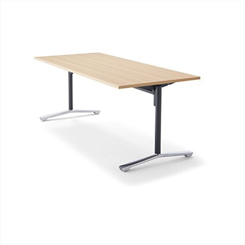 【精神的な統合無料】 コクヨ 会議時刻表 DAYS OFFICE flip top XY-TFT188FPMC1 幅180×奥ぶかさ80糎 天板グレインドナチュラル/脚ポリッシュ