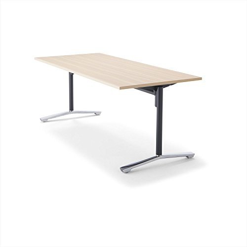 【精神的な統合無料】 コクヨ 会議時刻表 DAYS OFFICE flip top XY-TFT188FPMC0 幅180×奥ぶかさ80糎 天板白いこと自然的/脚ポリッシュ