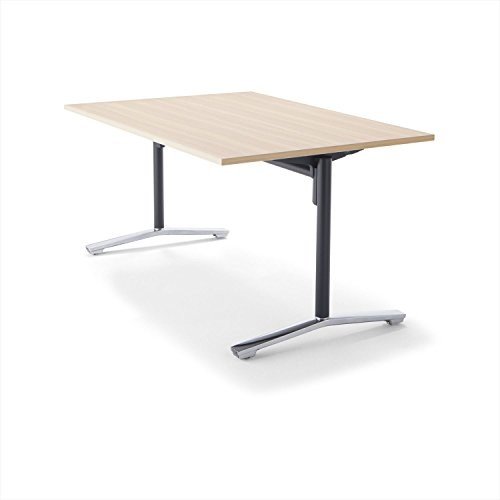 【精神的な統合無料】 コクヨ 会議時刻表 DAYS OFFICE flip top XY-TFT159FPMC0 幅150×奥ぶかさ90糎 天板白いこと自然的/脚ポリッシュ