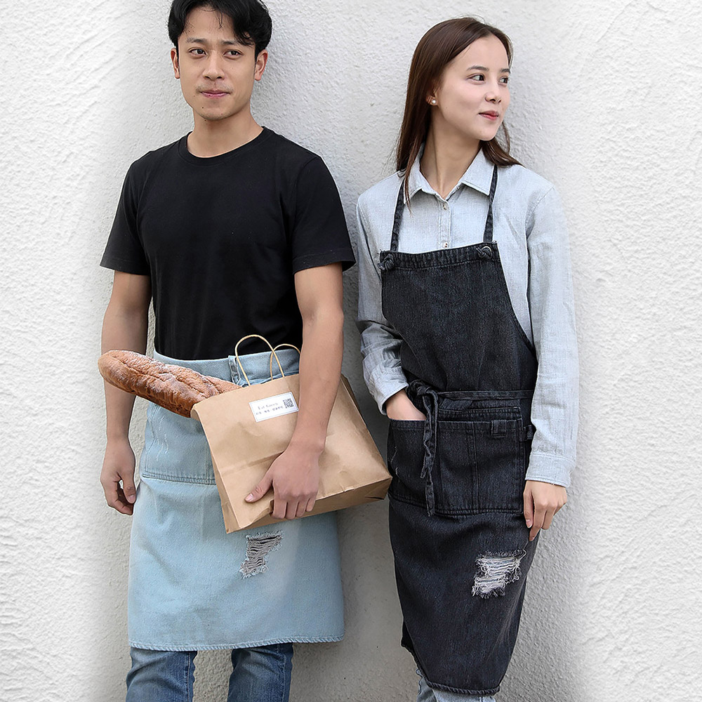 デニムエプロン 北欧風 Diy おしりが隠れエプロン エプロン ガーデニング キッチン スタッフエプロン デニム素材 ワークエプロン 介護福祉士 作業エプロン 保育士 前掛け 大人用 料理教室 男女兼用 飲食店 首掛けエプロン 定番のお歳暮 男女兼用