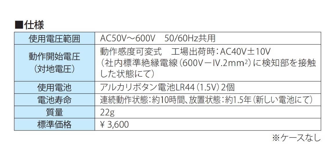 市場 長谷川電機工業 低圧用検電器 HTE-610-Y イエロー toothkind.com.au