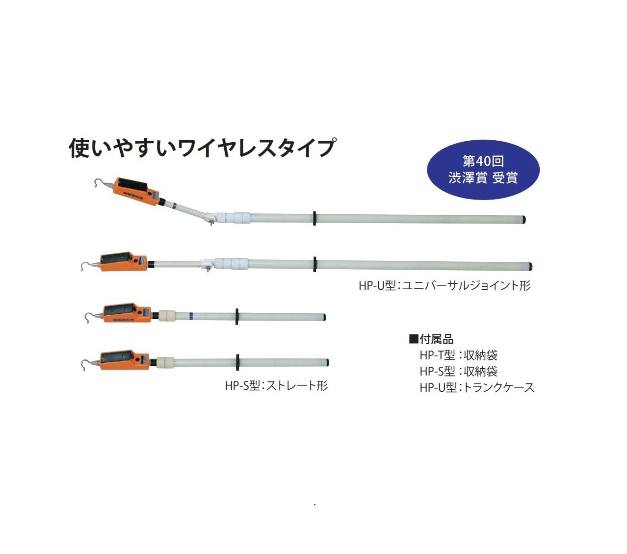 ●長谷川電機工業 高圧用検相器 ワイヤレス式 HP-U3|エース工具