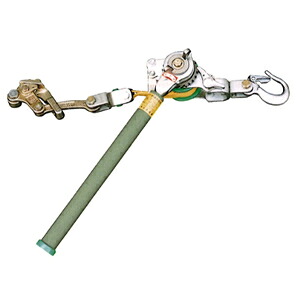 ●永木精機(NAGAKI)　ベルト式ハルー張線器　外線用　N-500A　3型　5kN用(0.5ton用)　カバー付　Ｎ&minus;５００Ａ｜エース工具 43,862円