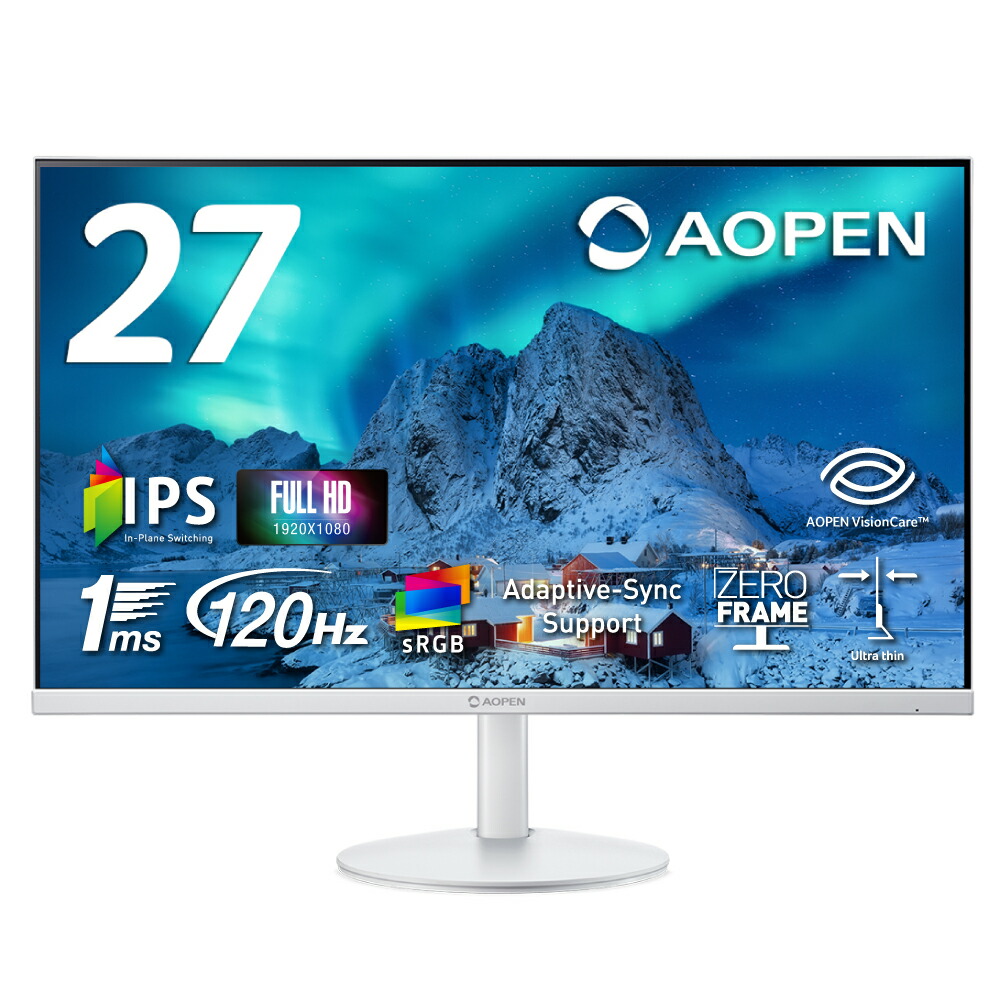 acer AOPEN 27MX1 モニター　27インチ 27MX1 | AOPEN