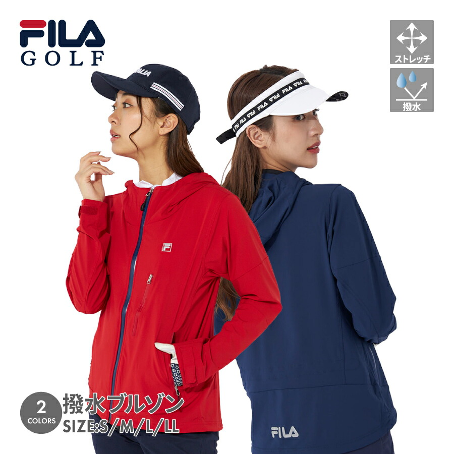 FILA GOLF UV カット フルジップ　プルゾンパーカー　L FILA GOLF UV カット フルジップ プルゾンパーカー L - メルカリ
