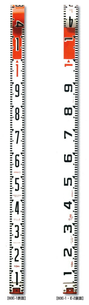 ヤマヨ測定機 R10A10 リボンロッド 両サイド100-E1 100mm巾×10m：プロ