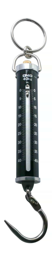 三光精衡所 ばね式手秤 ST-40 ひょう量40kg 最小目盛500g 手ばかり ヤマヨ測定機 工場 研究所 調理場