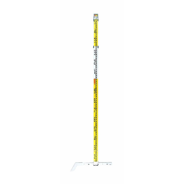 【楽天市場】MYZOX マイゾックス 下水管スタッフ 5m4段 SWG-54 全縮寸法1360mm 重量2.7kg 【管底高計測 測量 土木