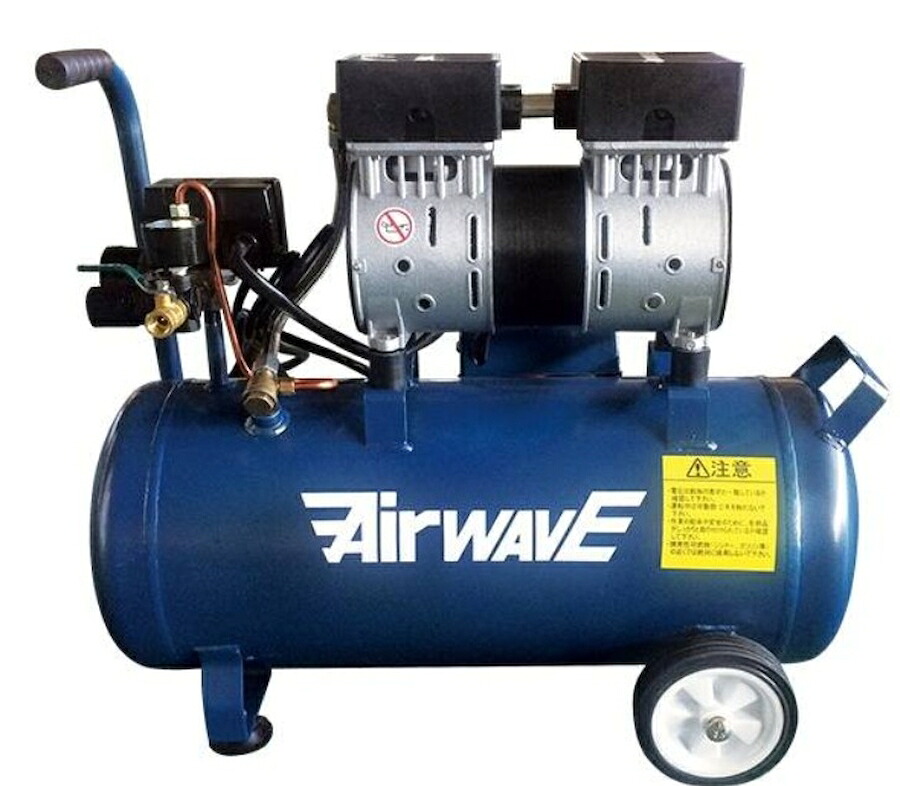 和コーポレーション ＫＡＺ オイルレスエアーコンプレッサー ２５Ｌ ＫＴ&minus;０２５Ｓ 単相１００Ｖ｜現場監督
