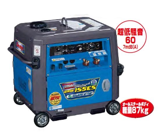 デンヨー　溶接機　発電機　ほぼ新品　鉄加工　GAW 155ES 4260640658.jpg